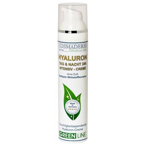 Cosmaderm Hyaluron Greenline Hyaluron Tag- & Nachtcreme Intensiv 24h