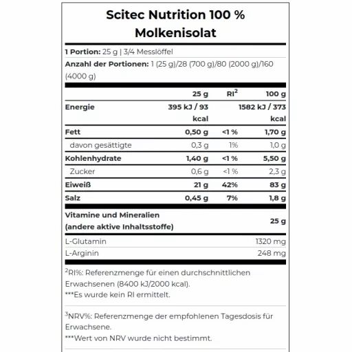 Scitec Whey Isolate