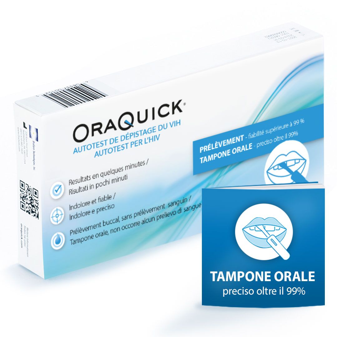 OraQuick autotest per l’HIV tramite tampone orale