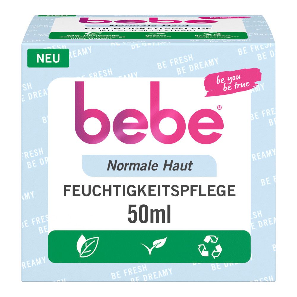 bebe - Hautpflege "Feuchtigkeitspflege" 6er-Pack