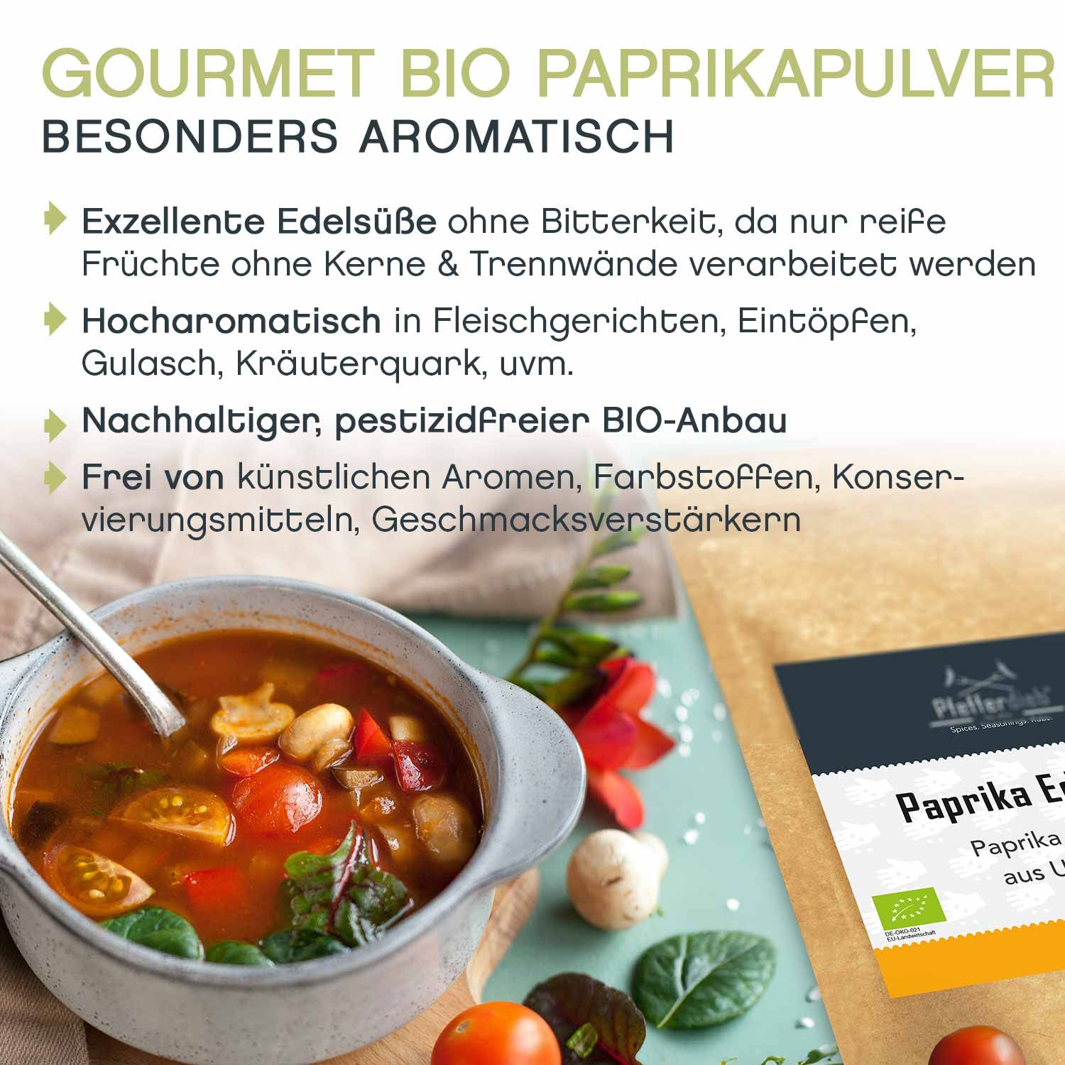 Pfefferdieb - Paprika edelsüß gemahlen bio