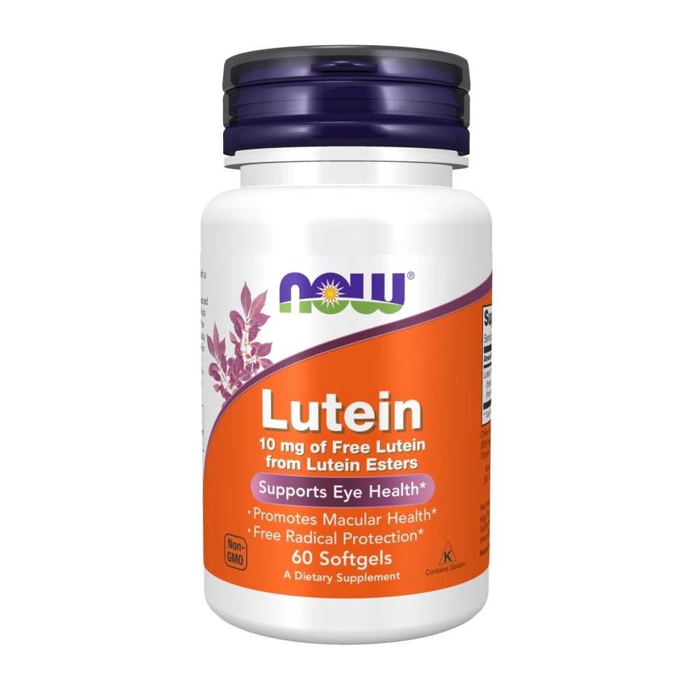 NOW Foods Lutein 60 St Weichkapseln