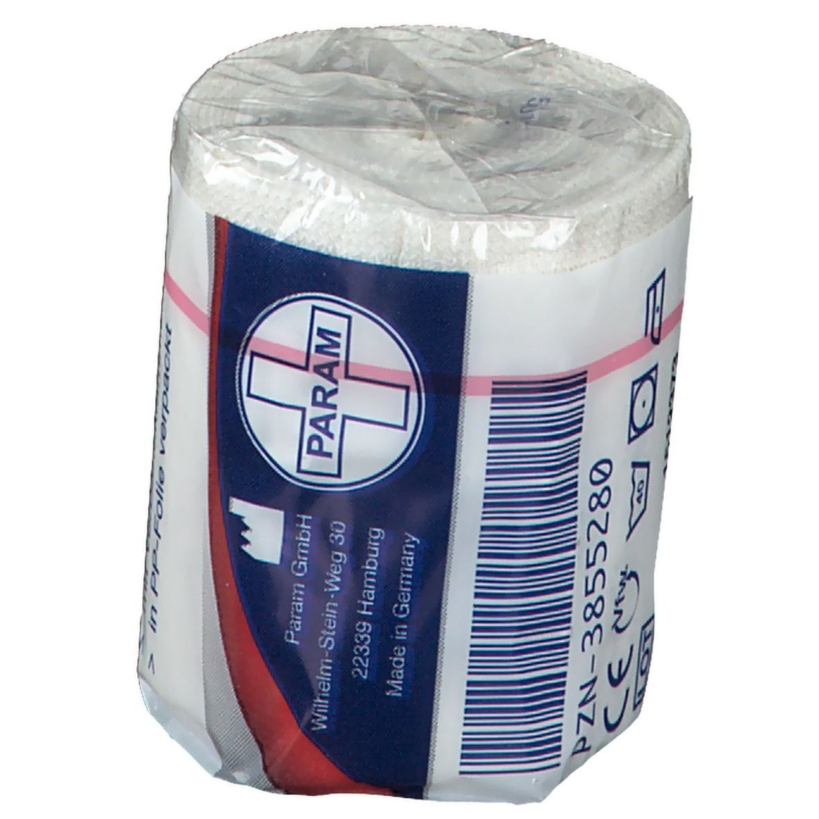 PARAM Idealbinde mit Webkante 10 cm