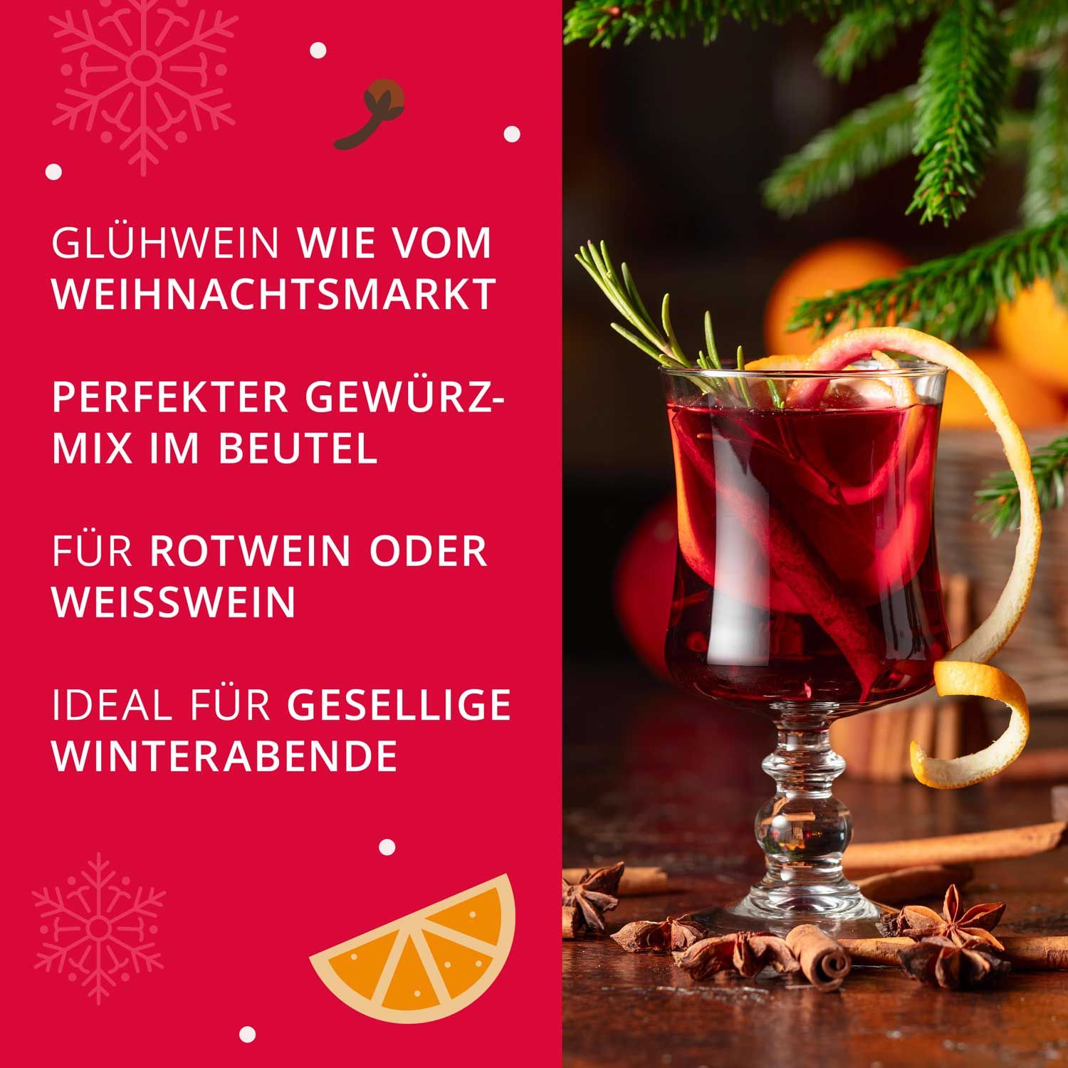 ETS - Glühwein Gewürz "Santas Secret", BIO