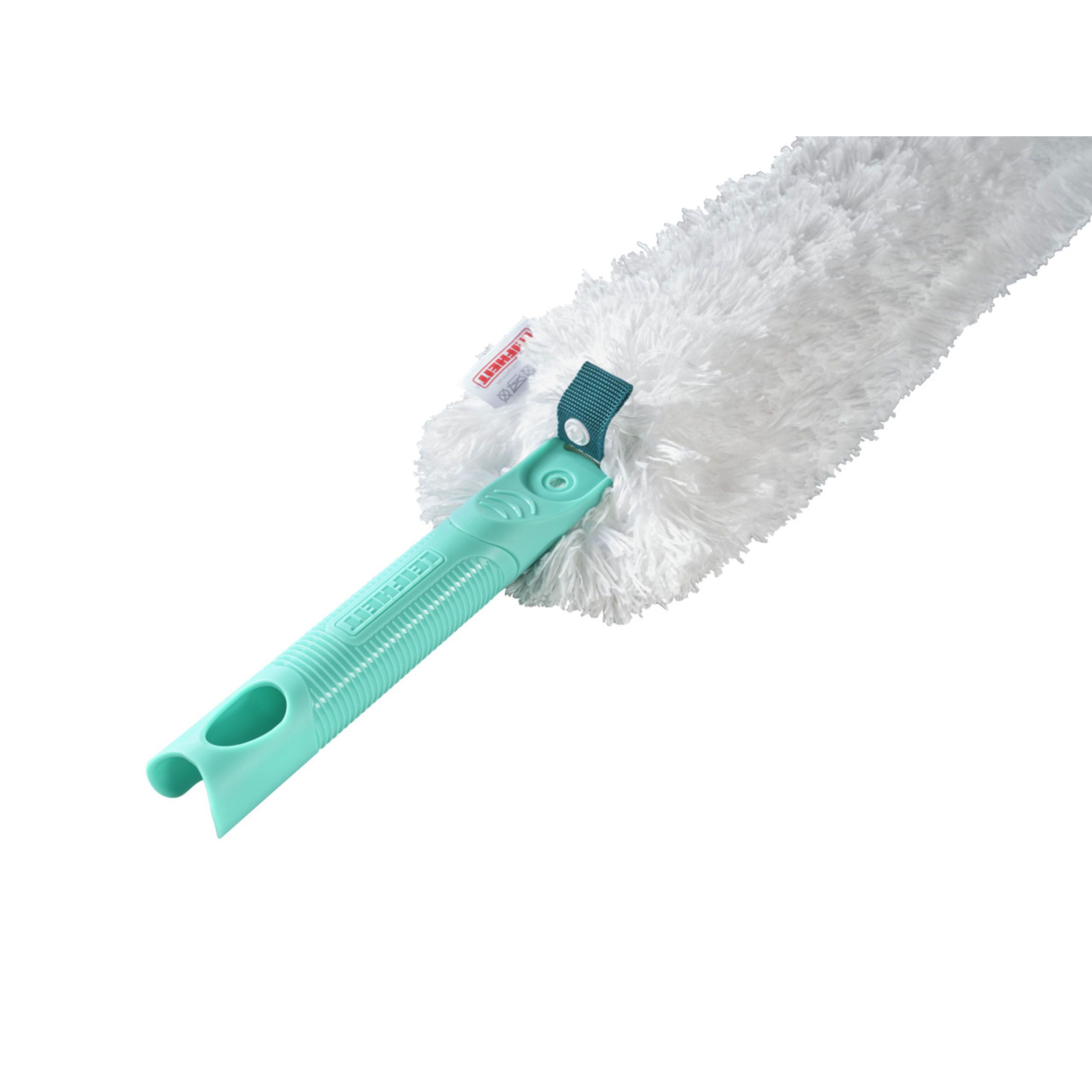 Leifheit Staubwedel Superduster XL, Staubwischer mit Bezug, Polyester