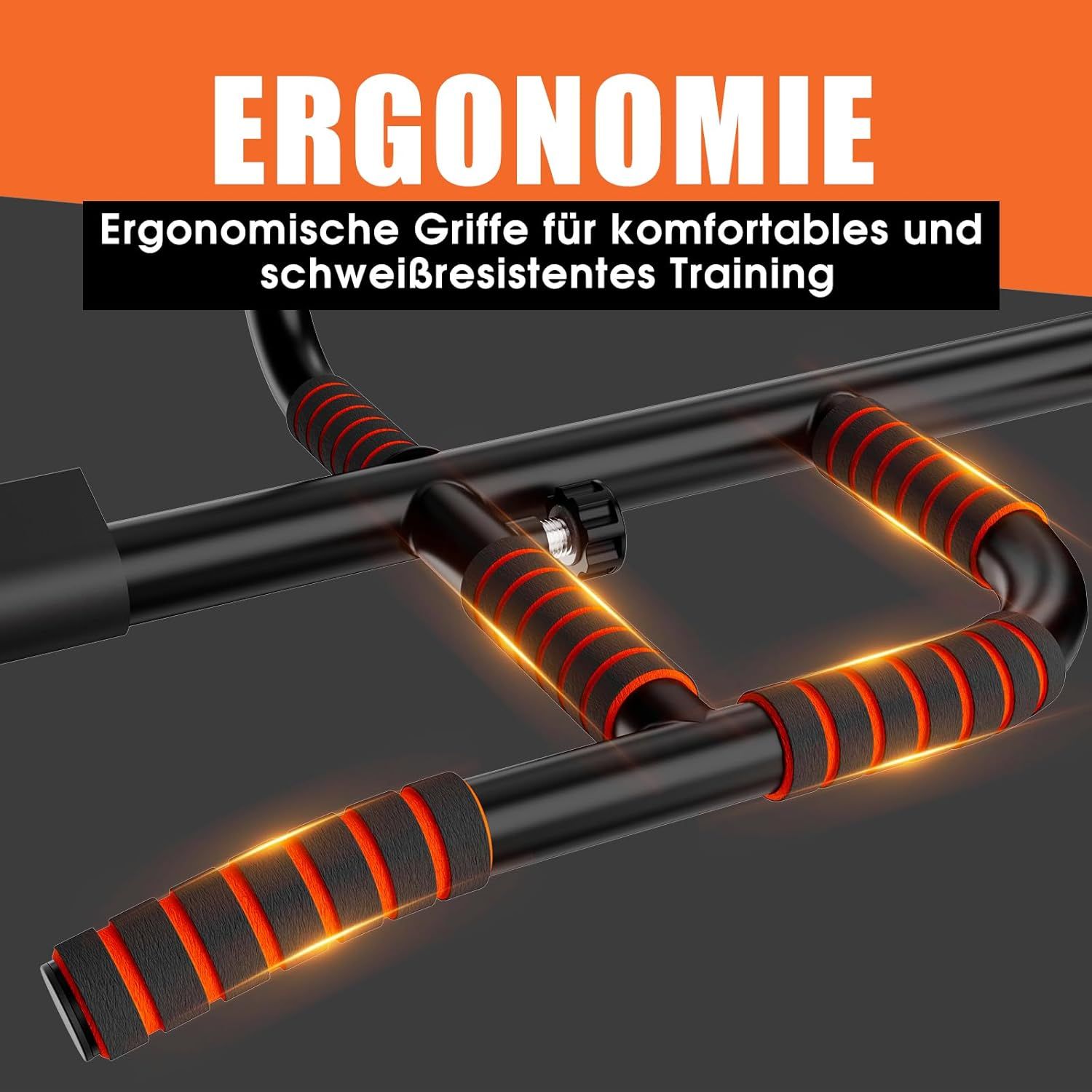 DH FitLife Klimmzugstange Türrahmen ohne Schrauben