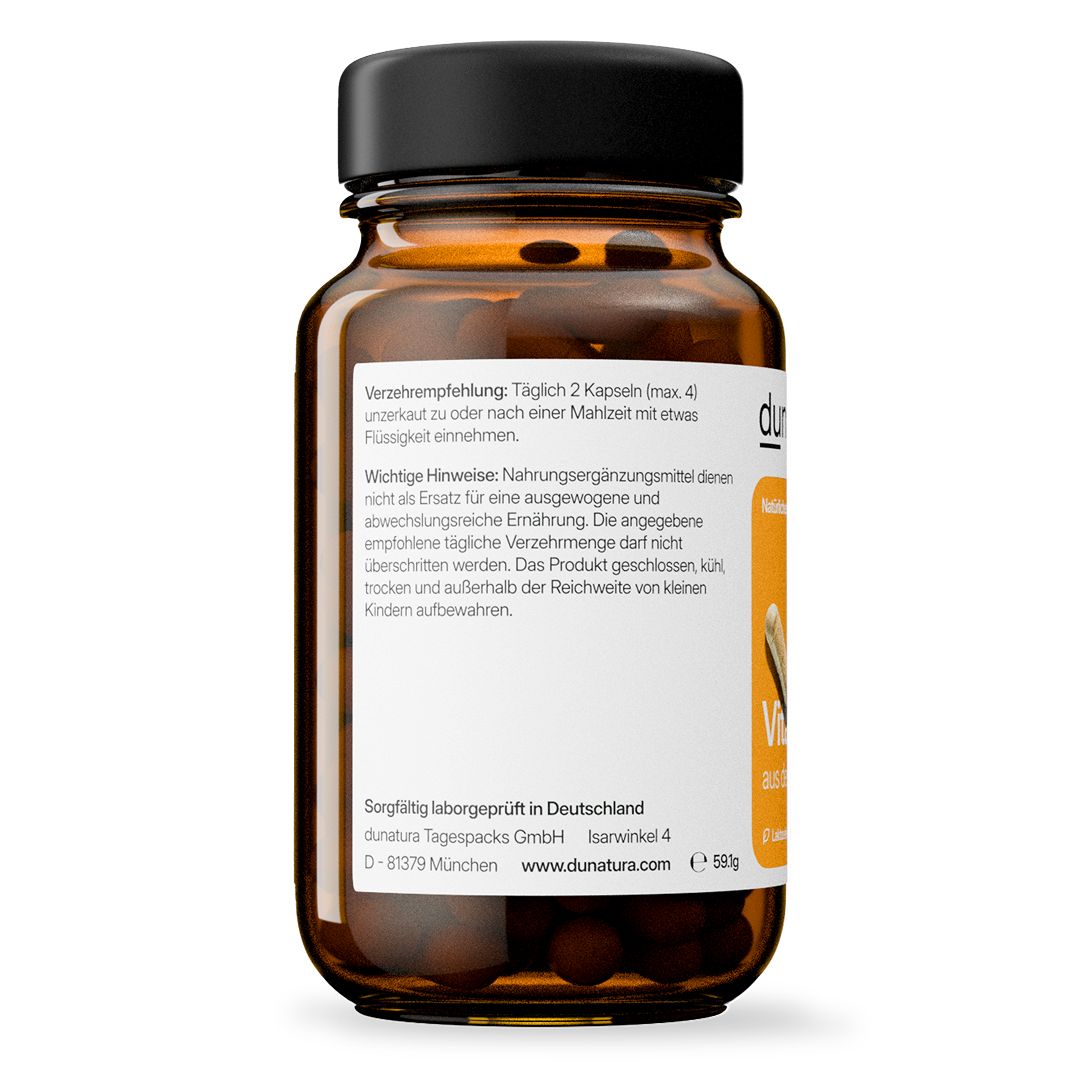 dunatura Vitamin C 420mg - natürlich - vegan