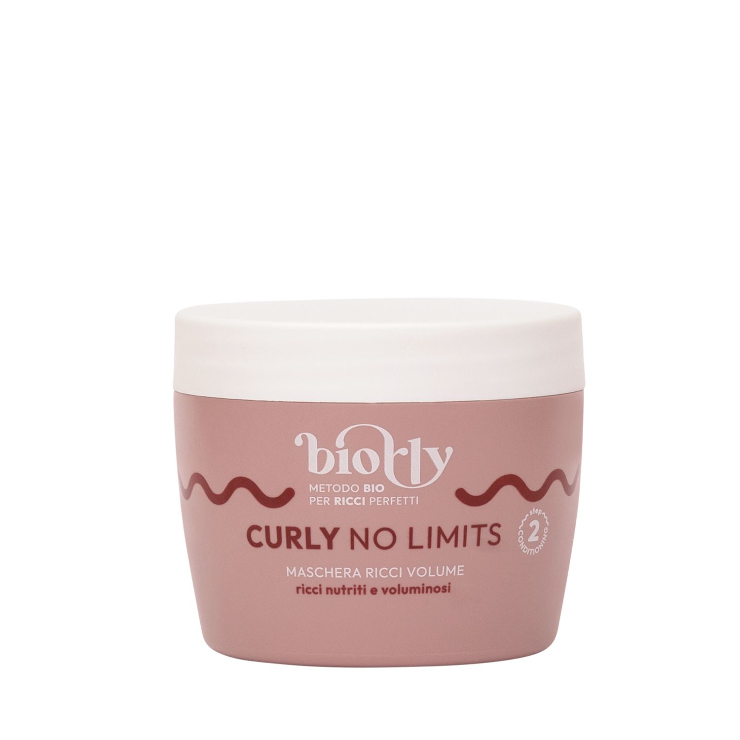 Biorly - Curly No Limts - MASCHERA per CAPELLI RICCI - Certificato BIO