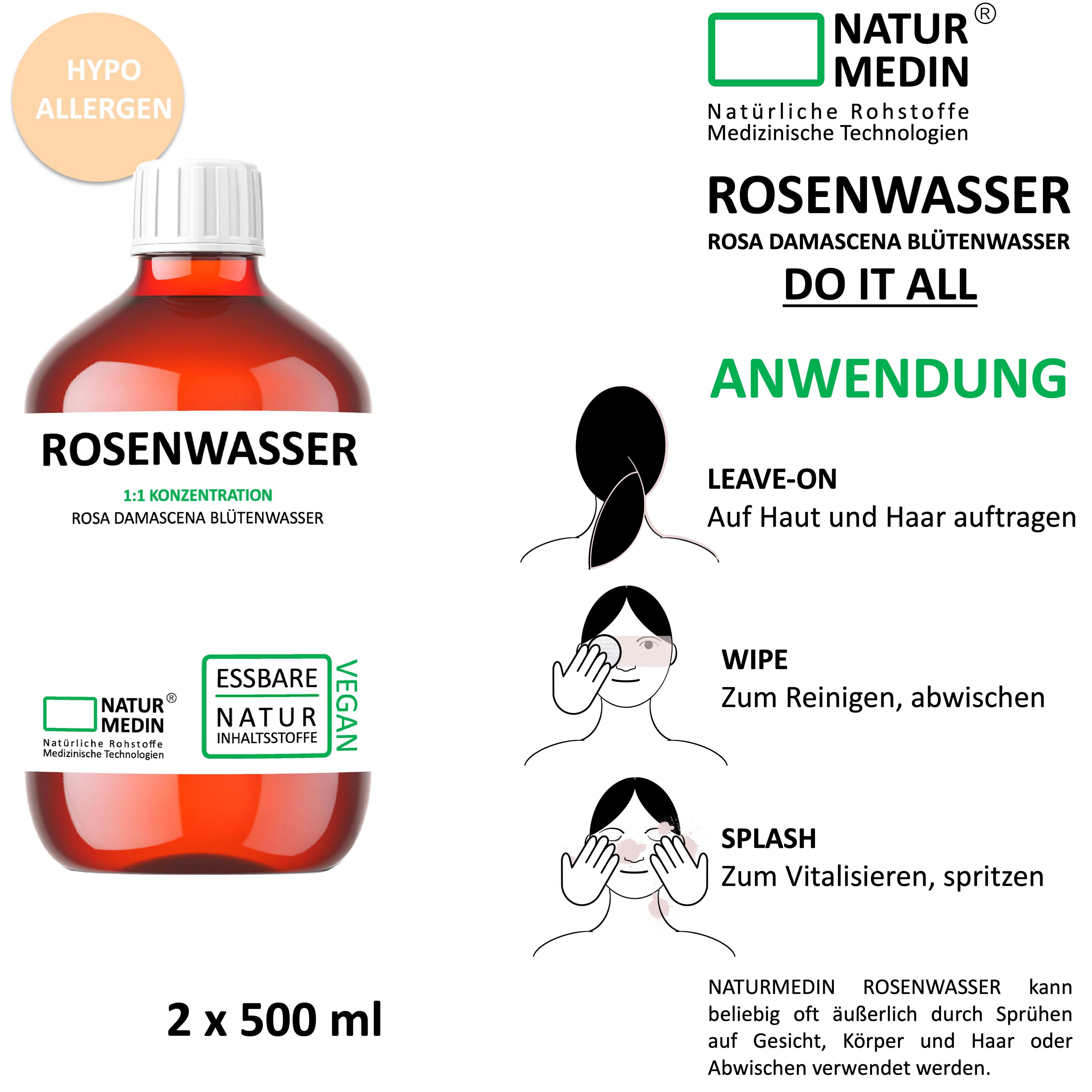 NATURMEDIN® Rosenwasser Balanced
