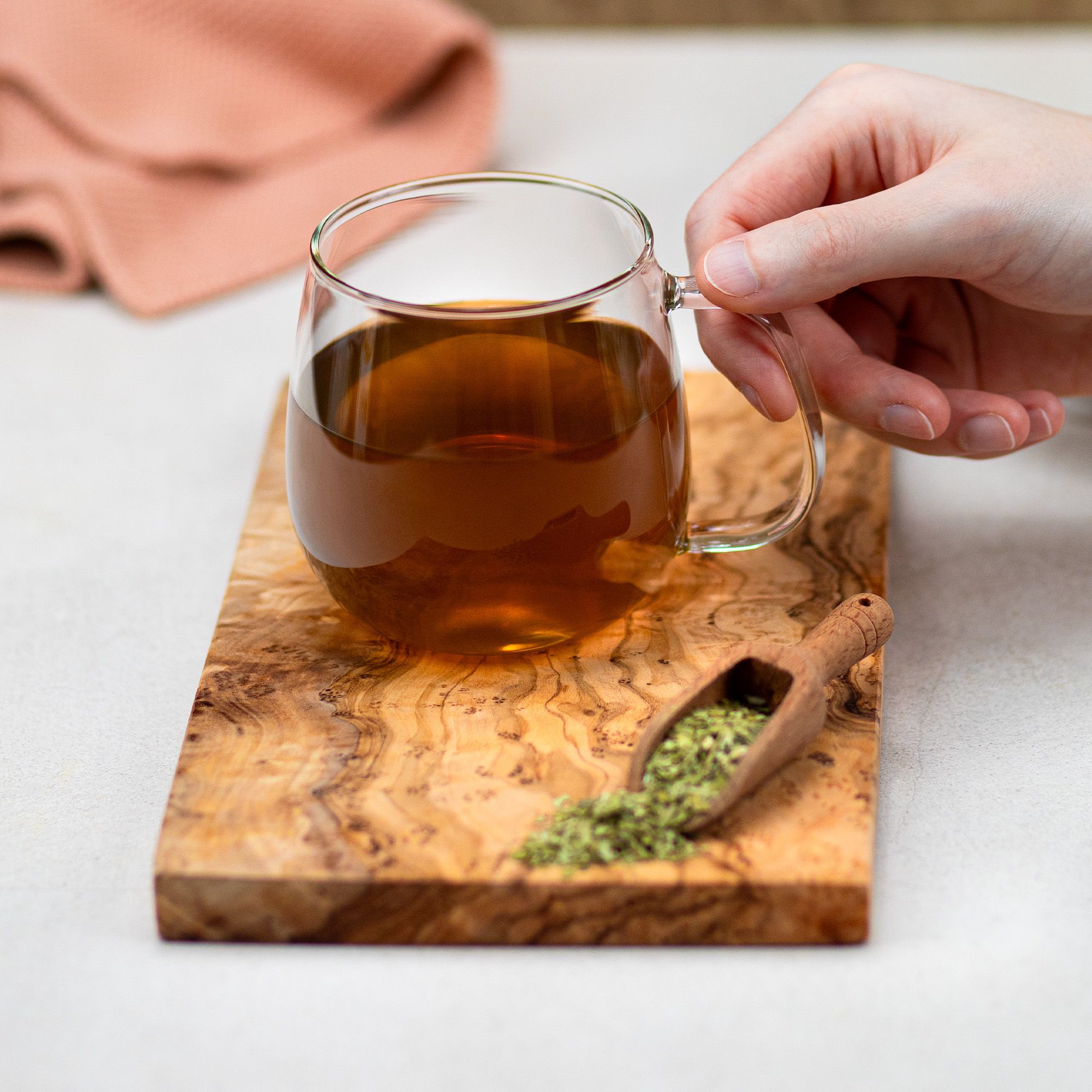 teeverliebt - Mate Tee Bio loser Kräutertee Großpackung I belebender Bio-Matetee aus Südamerika