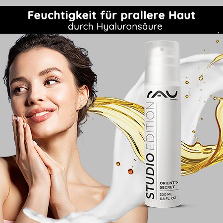 RAU Cosmetics Orient's Secret zarte Anti Aging Creme für trockene Haut, sensible Haut & reife Haut