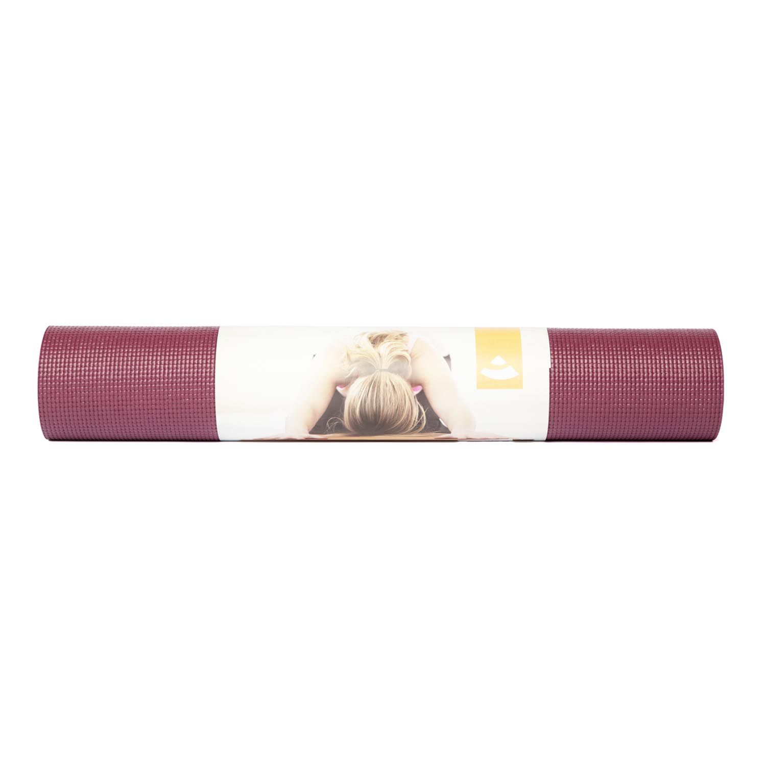 bodhi Yogamatte Asana Mat, red plum