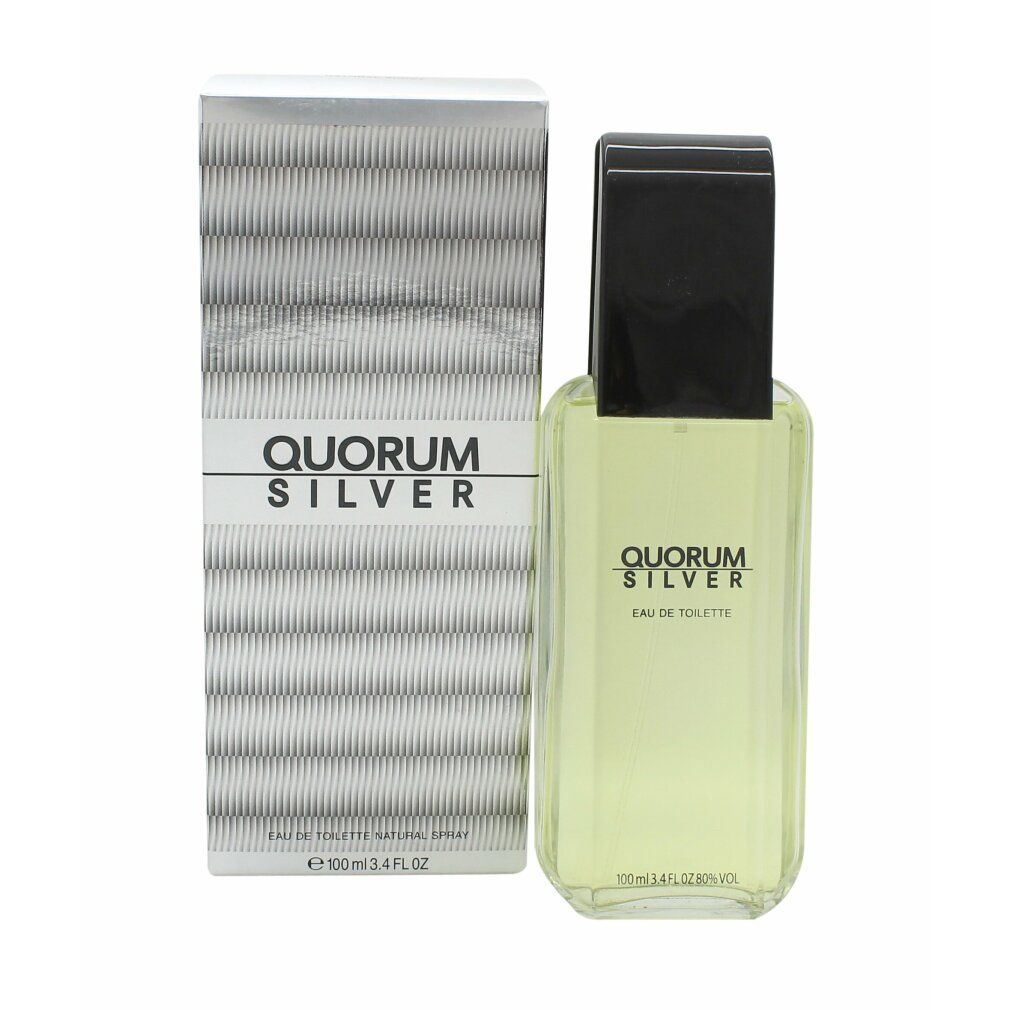 Antonio Puig Quorum Silver Eau de Toilette Spray