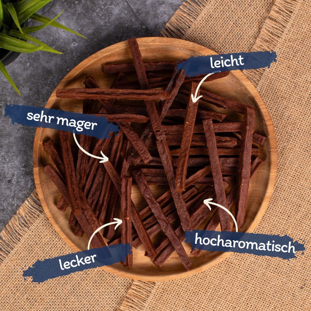 Lyra Pet® Rinderdörrfleisch Sticks 1 kg Futter