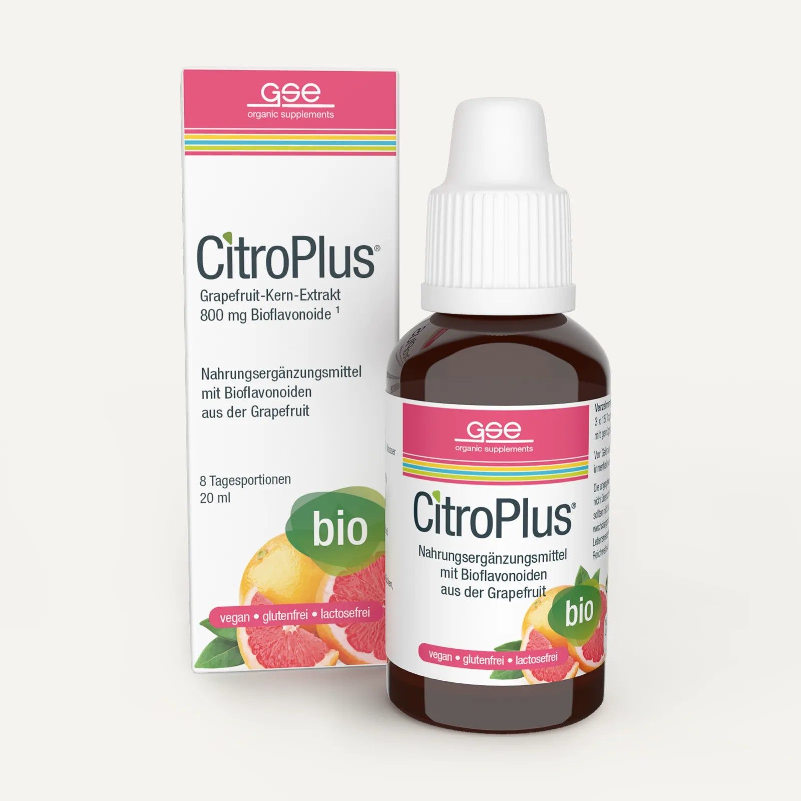 GSE CitroPlus® 800 - Grapefruitkernextrakt (Bio)