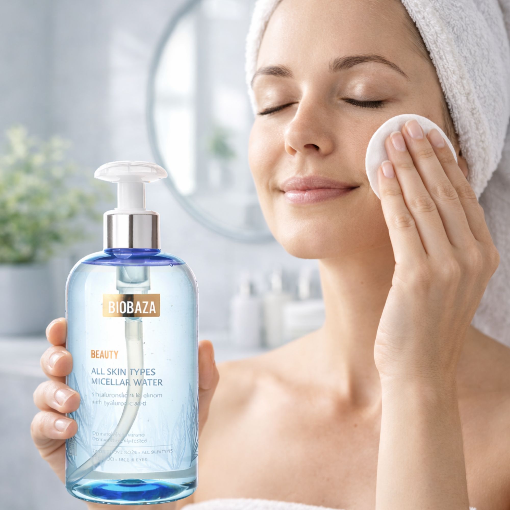 BIOBAZA Beauty Mizellenwasser mit Hyaluronsäure