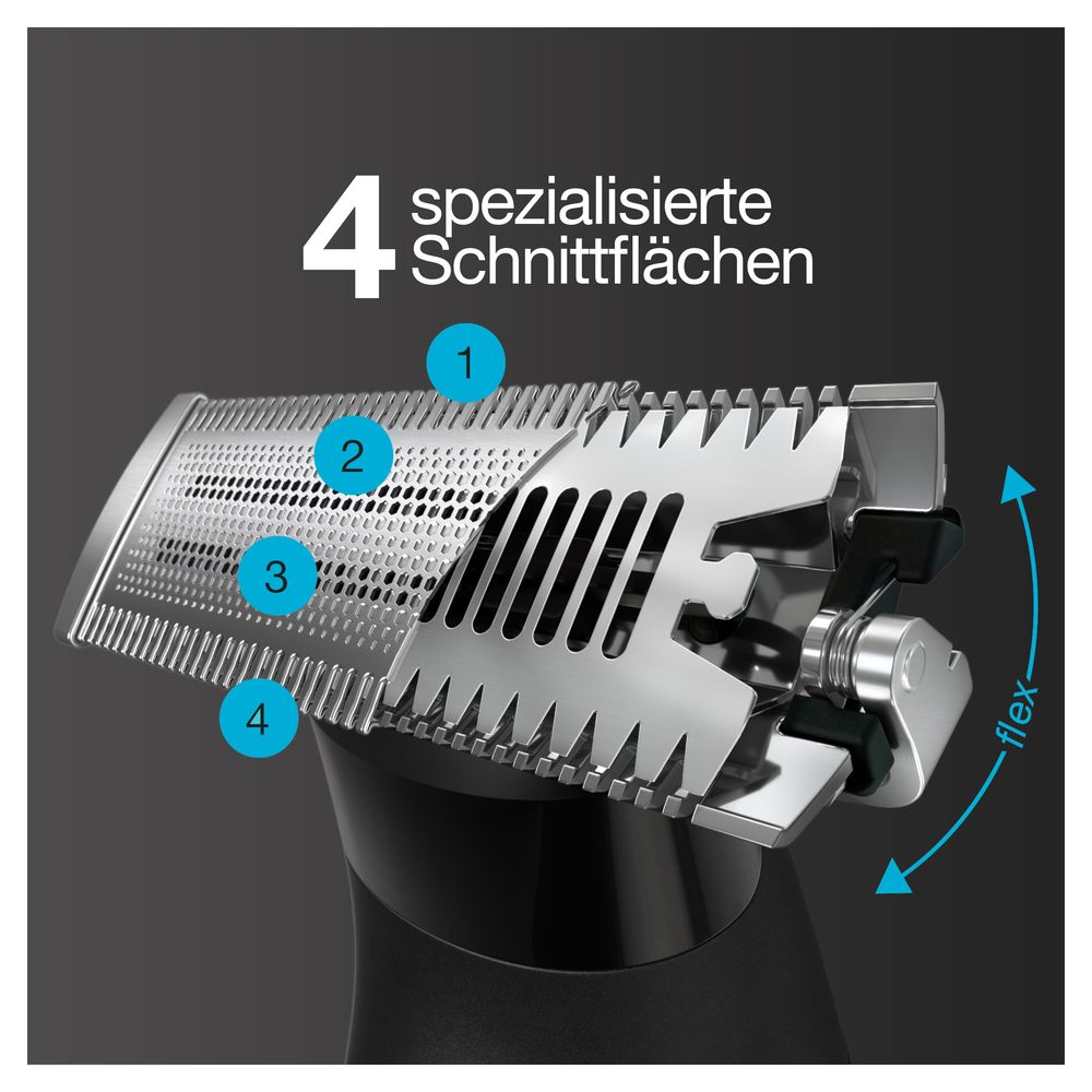 Braun - All-in-One Bartschneider und Haarschneidemaschine "Series X - XT5200" in Schwarz