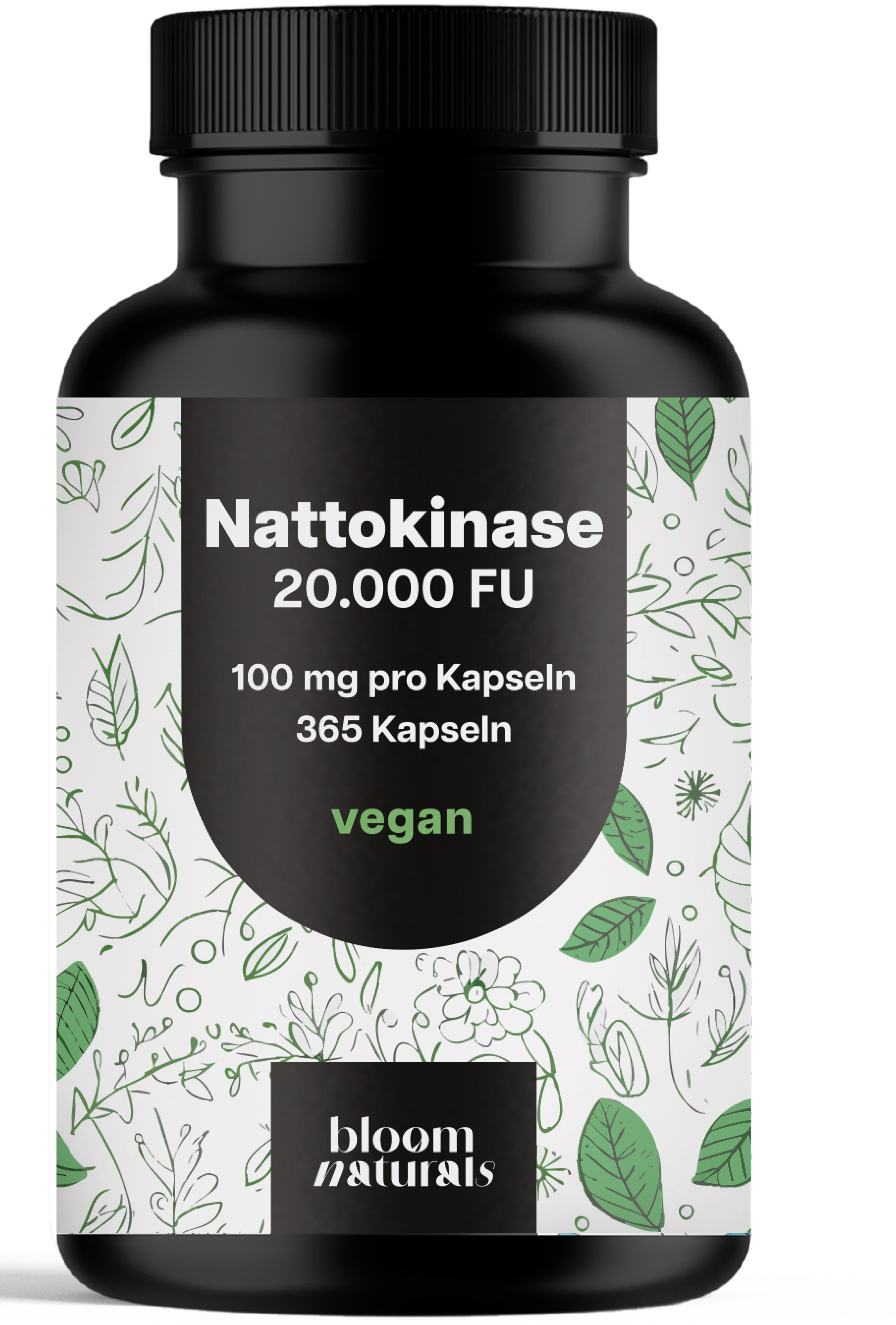 Bloom Naturals Nattokinase Kapseln 20.000 FU