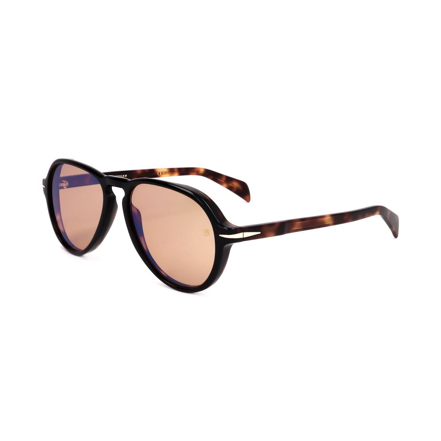 David Beckham occhiali da sole uomo DB 7079/S black mottled brown