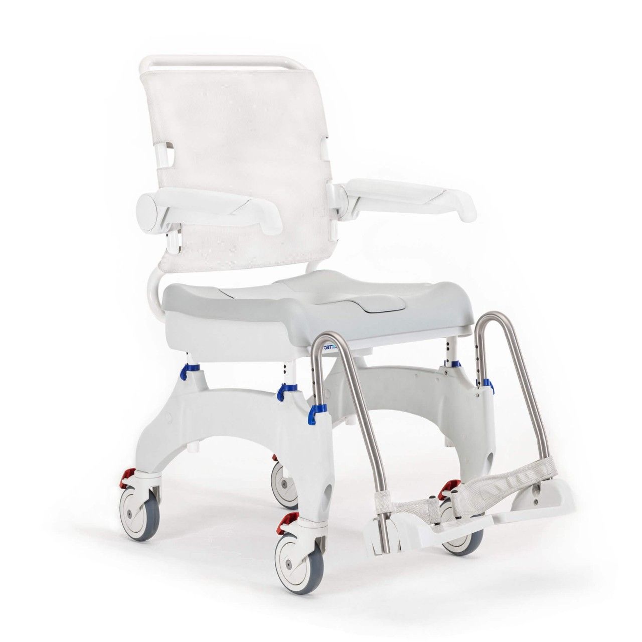 Aquatec Ocean Ergo Dusch- u. Toilettenrollstuhl mit Topf