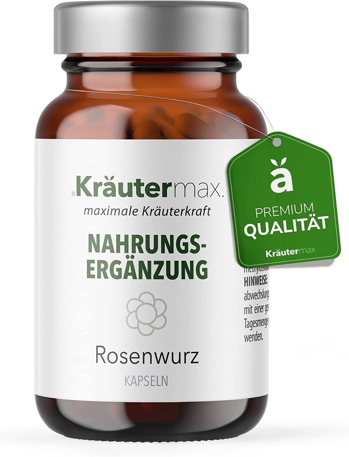 Kräutermax Rosenwurz Extrakt 700 mg Rhodiola rosea Kapseln