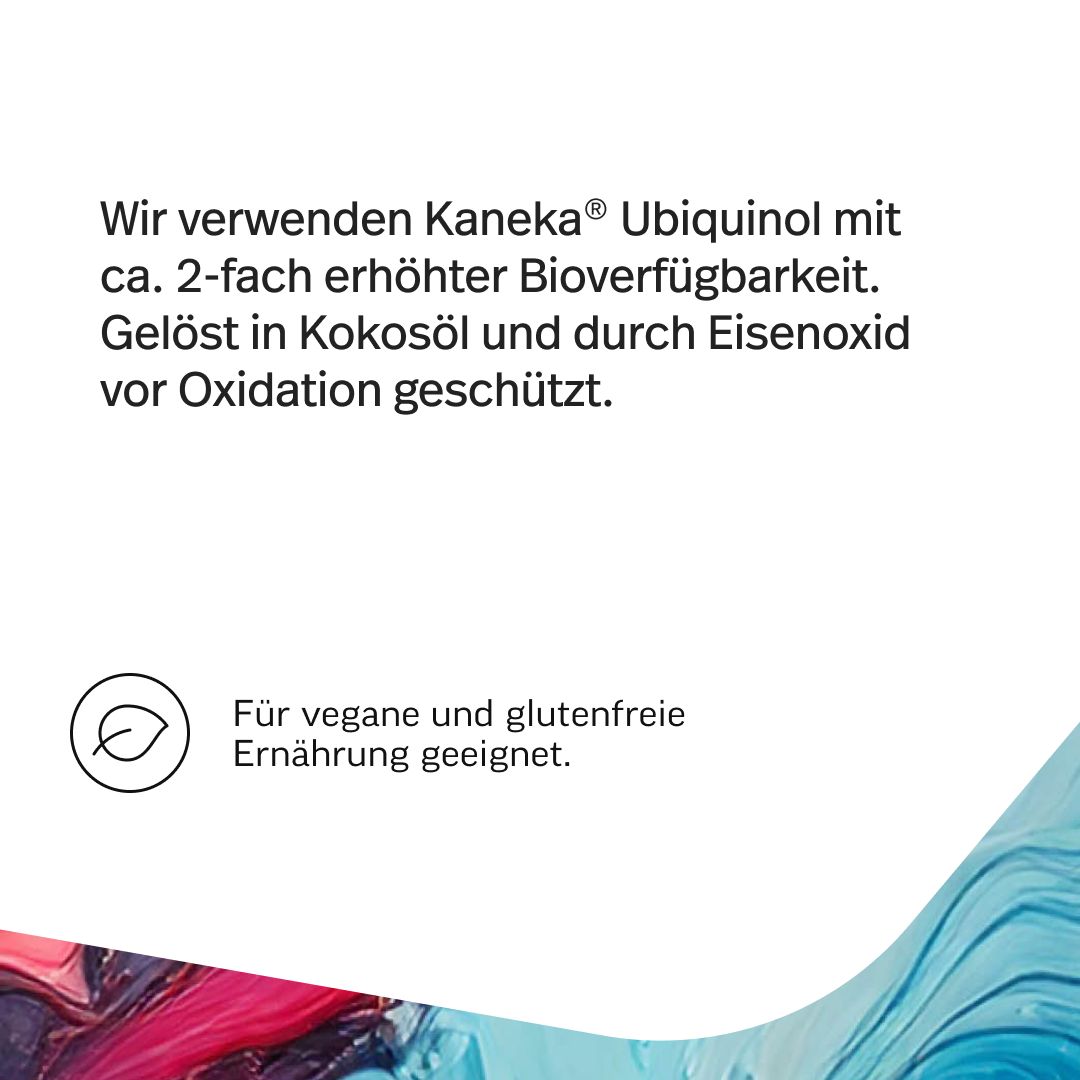 edubily® Ubiquinol Kapseln Q10 von Kaneka