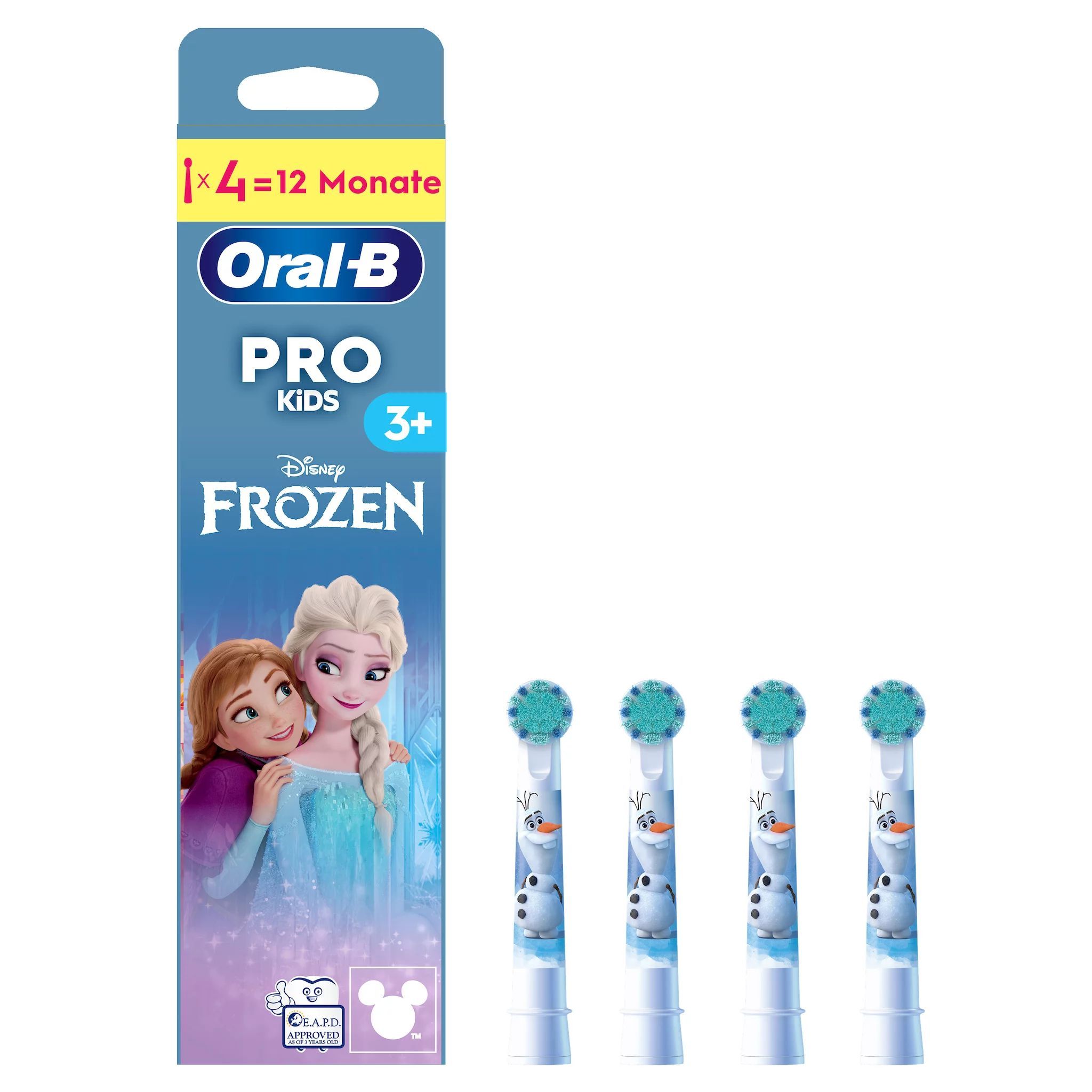 Oral-B Aufsteckbürsten Kids Frozen 4 St