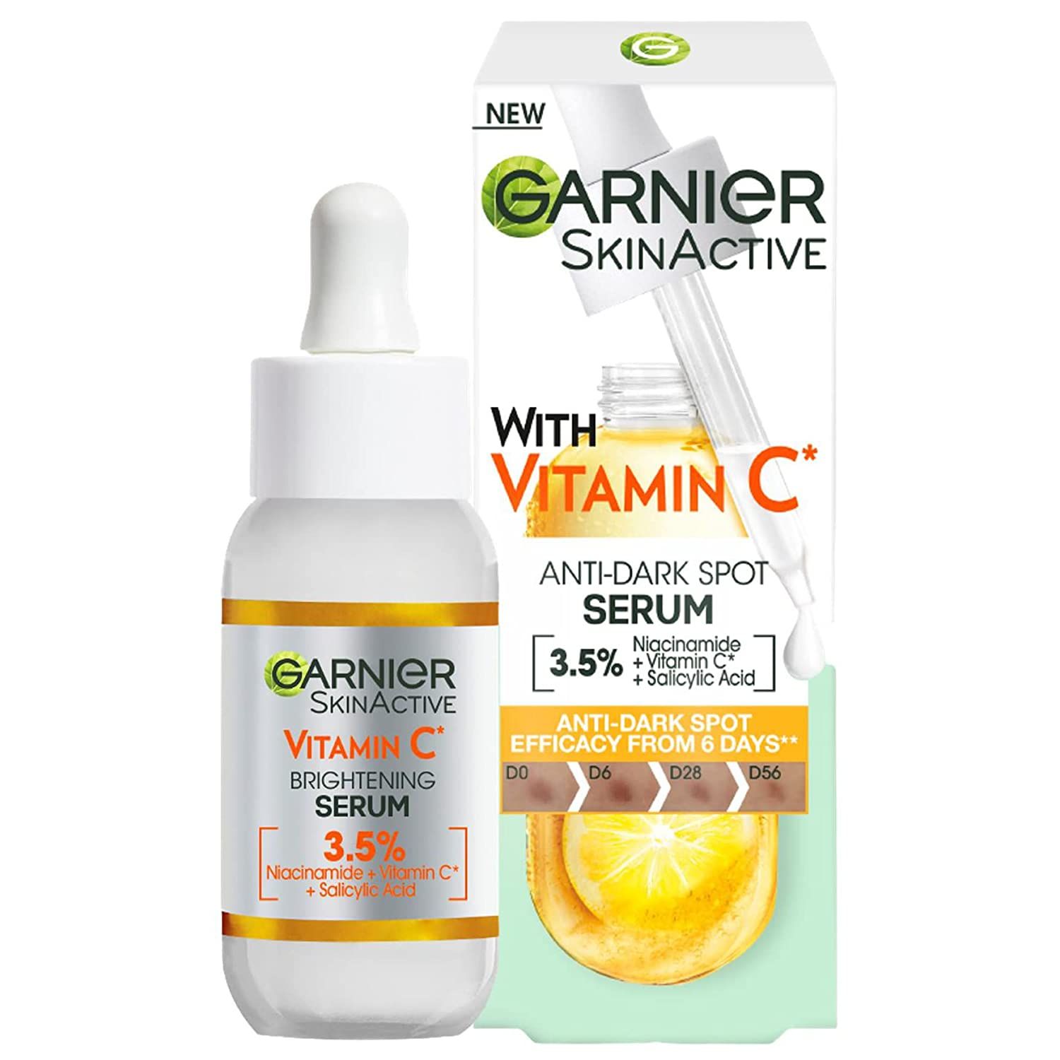 Garnier Vitamin für Glow-Booster, dunkle C Serum Gesicht, & für Pickel Flecke Serum das SHOP APOTHEKE Aufhellendes - 1 St