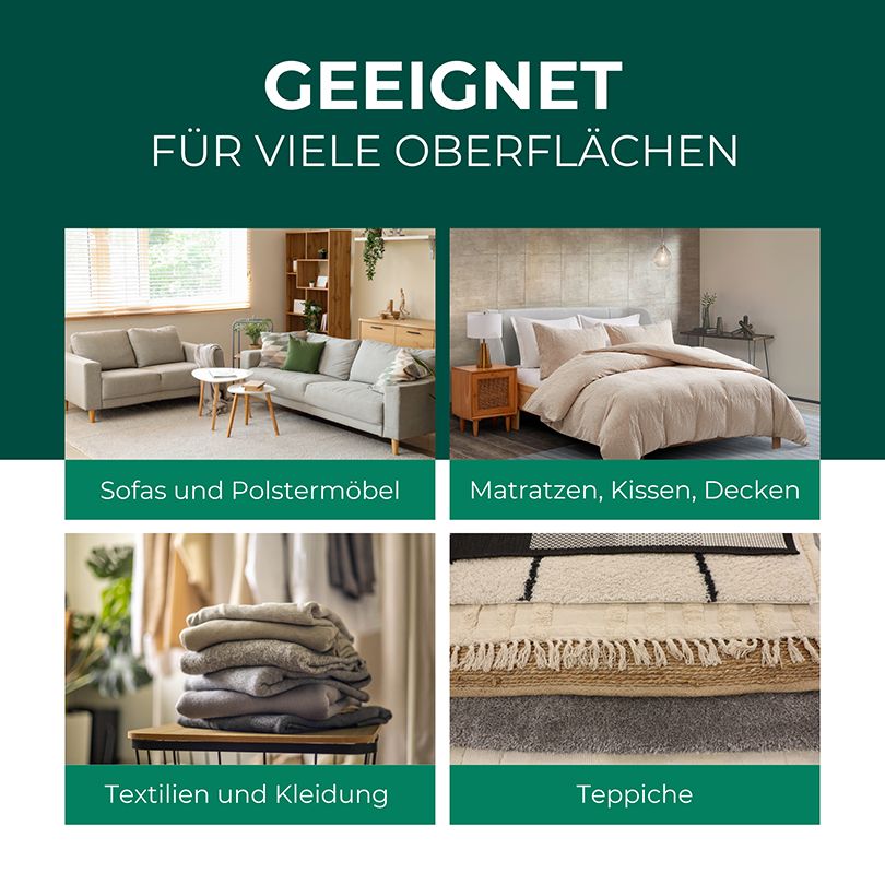SILBERKRAFT Milbenspray Sofa & Textil