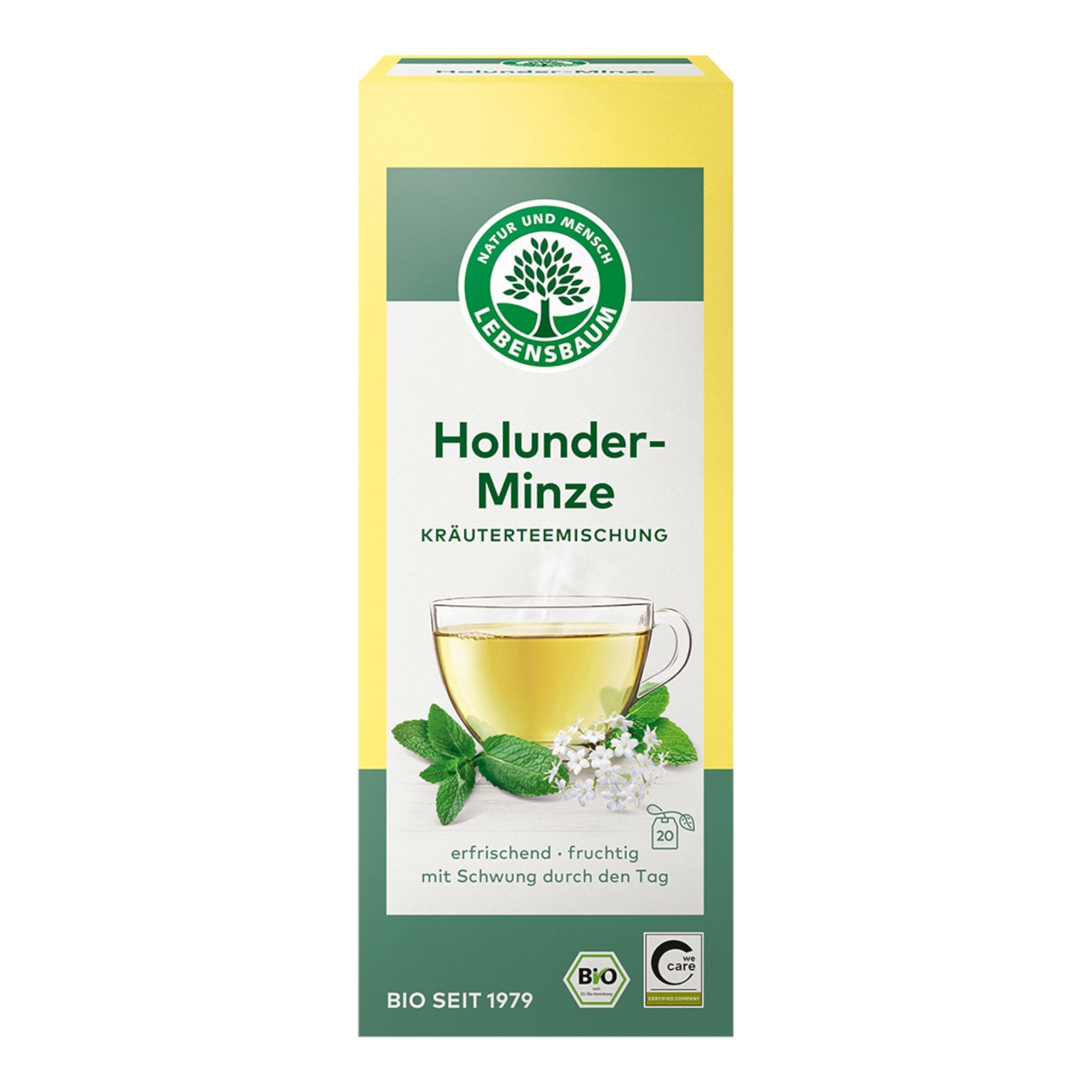 Bio Kräutertee Holunder-Minze 30 g Tee