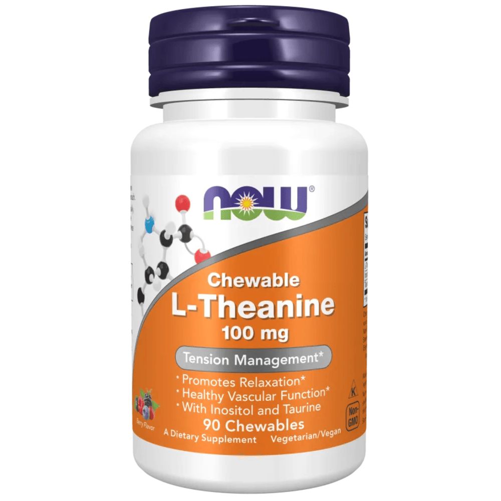 Now Foods L-Theanin mit Inositol und Taurin