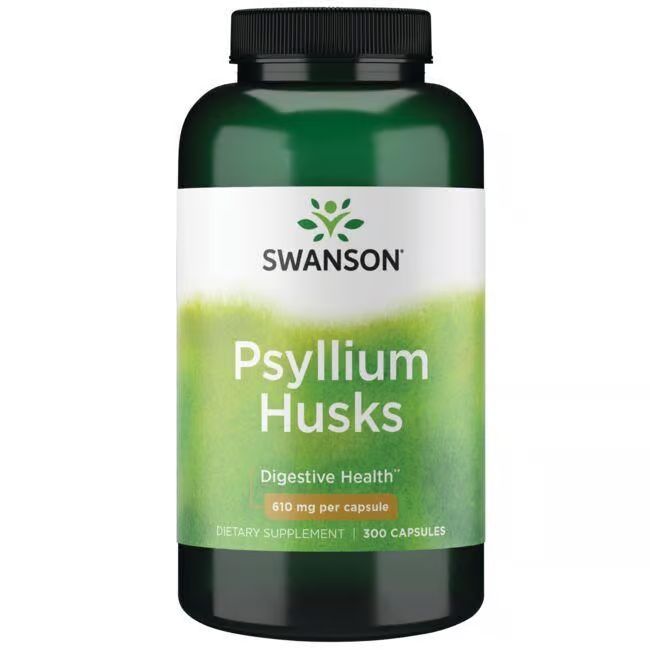 Swanson Flohsamenschalen 610 mg 300 Pc
