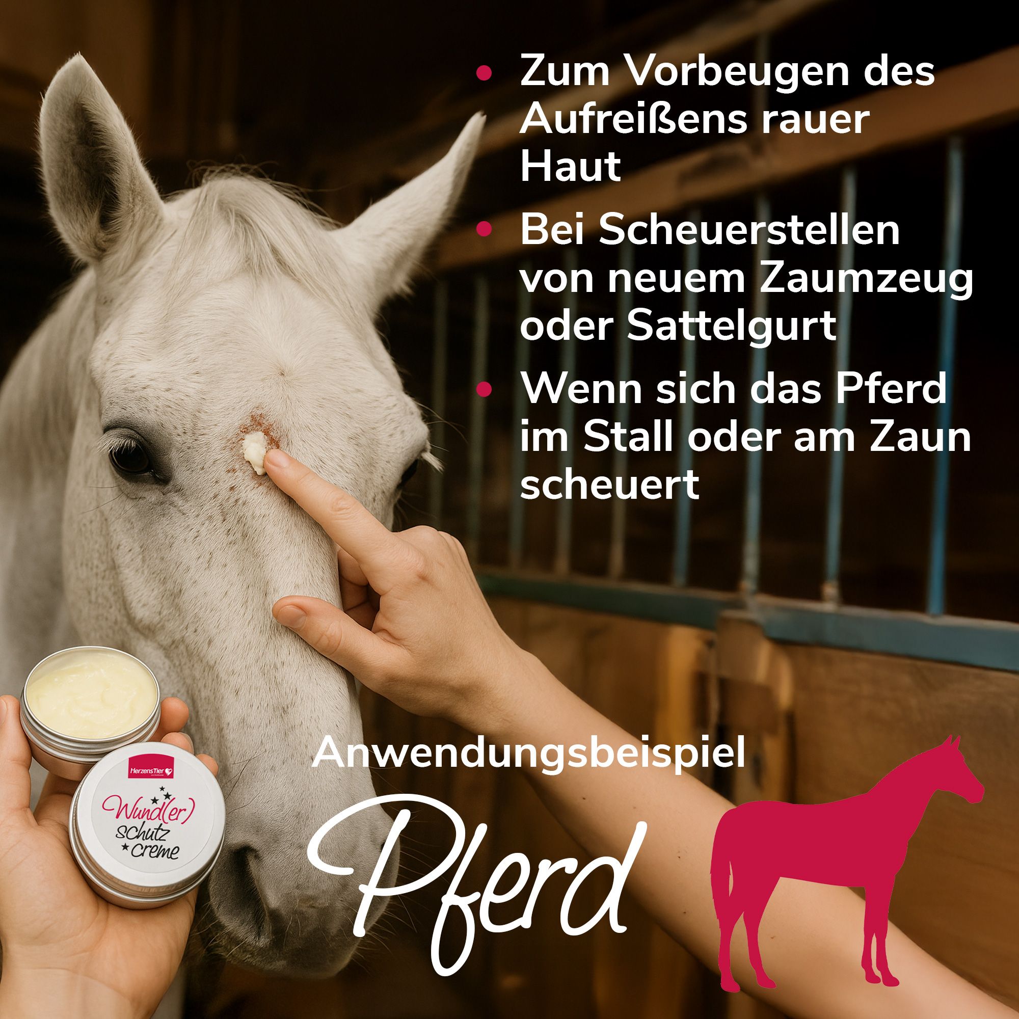 HerzensTier Wund(er)schutzcreme für Hund, Katze und Pferd