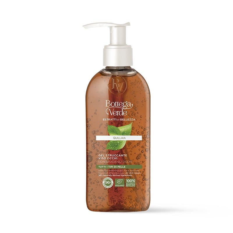 Bottega Verde Estratti di bellezza - Gel struccante - viso occhi - Quillaia