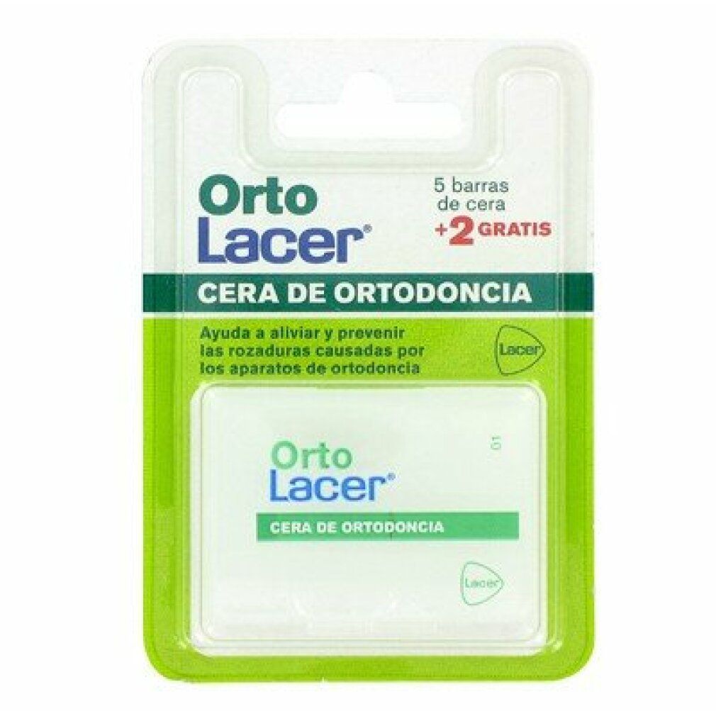 Ortolacer Kieferorthopädische Schutzwachs-bürste 7 Stangen 1 St