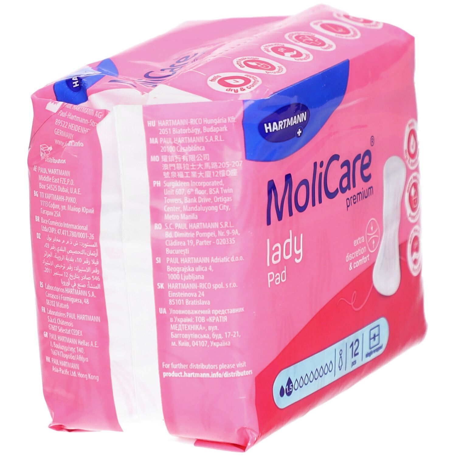MoliCare Premium lady pad 1,5 Tropfen