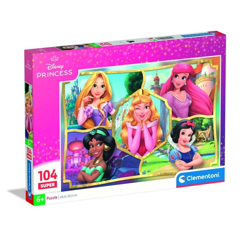 Disney Prinzessin 104-teiliges Clementoni-Puzzle