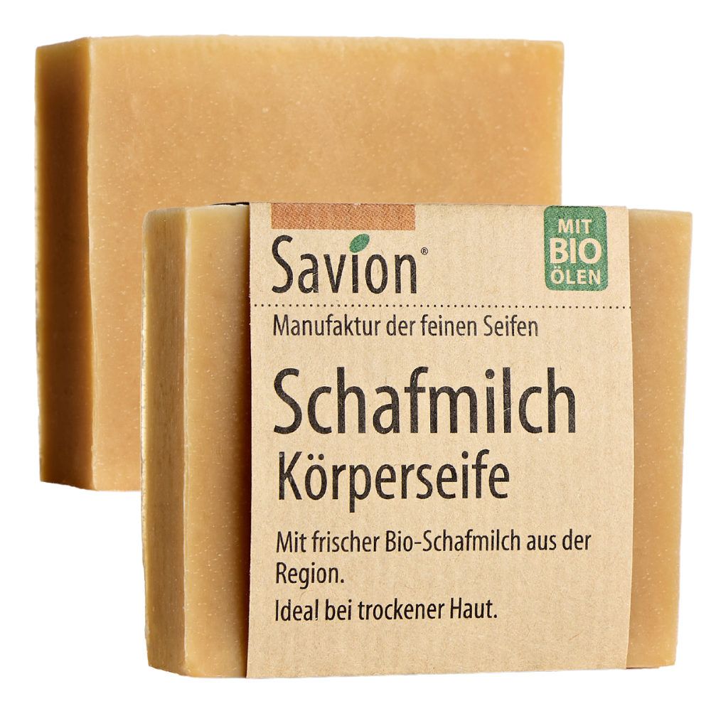 Savion Schafmilch Bio Körperseife gegen trockene Haut