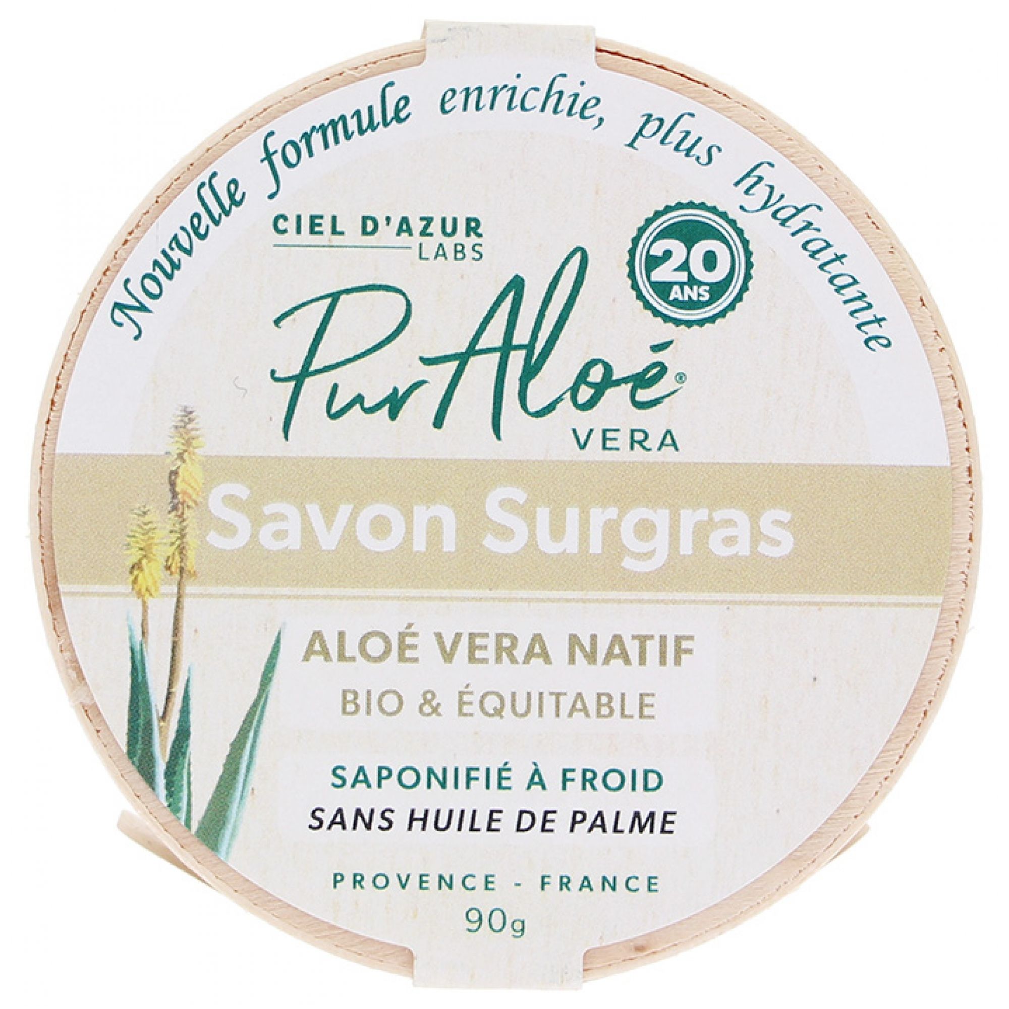 Reines Aloe-Vera-Öl, 20 % Bio-Überfettung, 5,3x7,3x7,3 cm