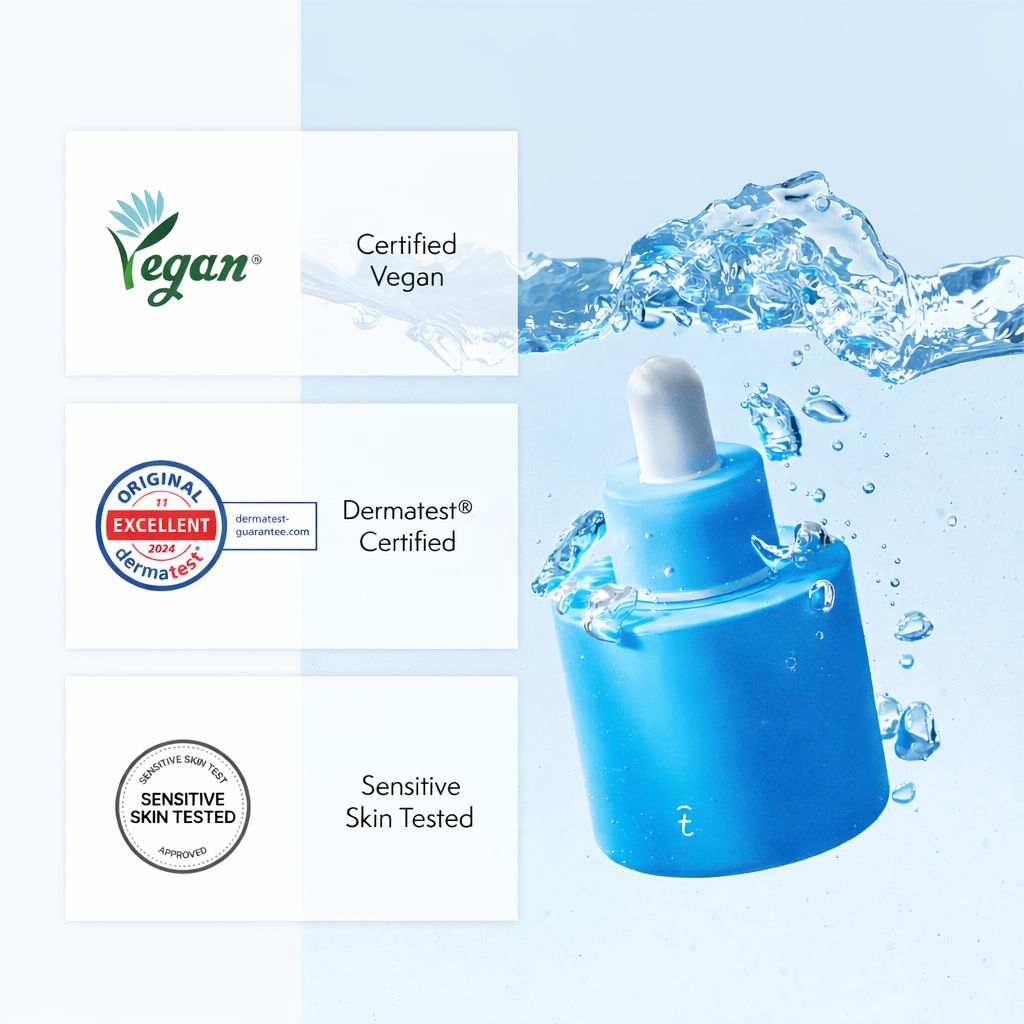 TITTO Aqua Deep Porin Ampoule-Intensiv feuchtigkeitsspendendes Serum zur Stärkung der Hautbarriere