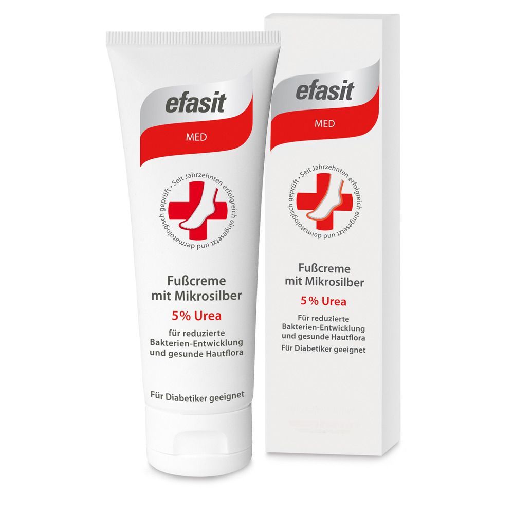 efasit MED Fußcreme mit Mikrosilber