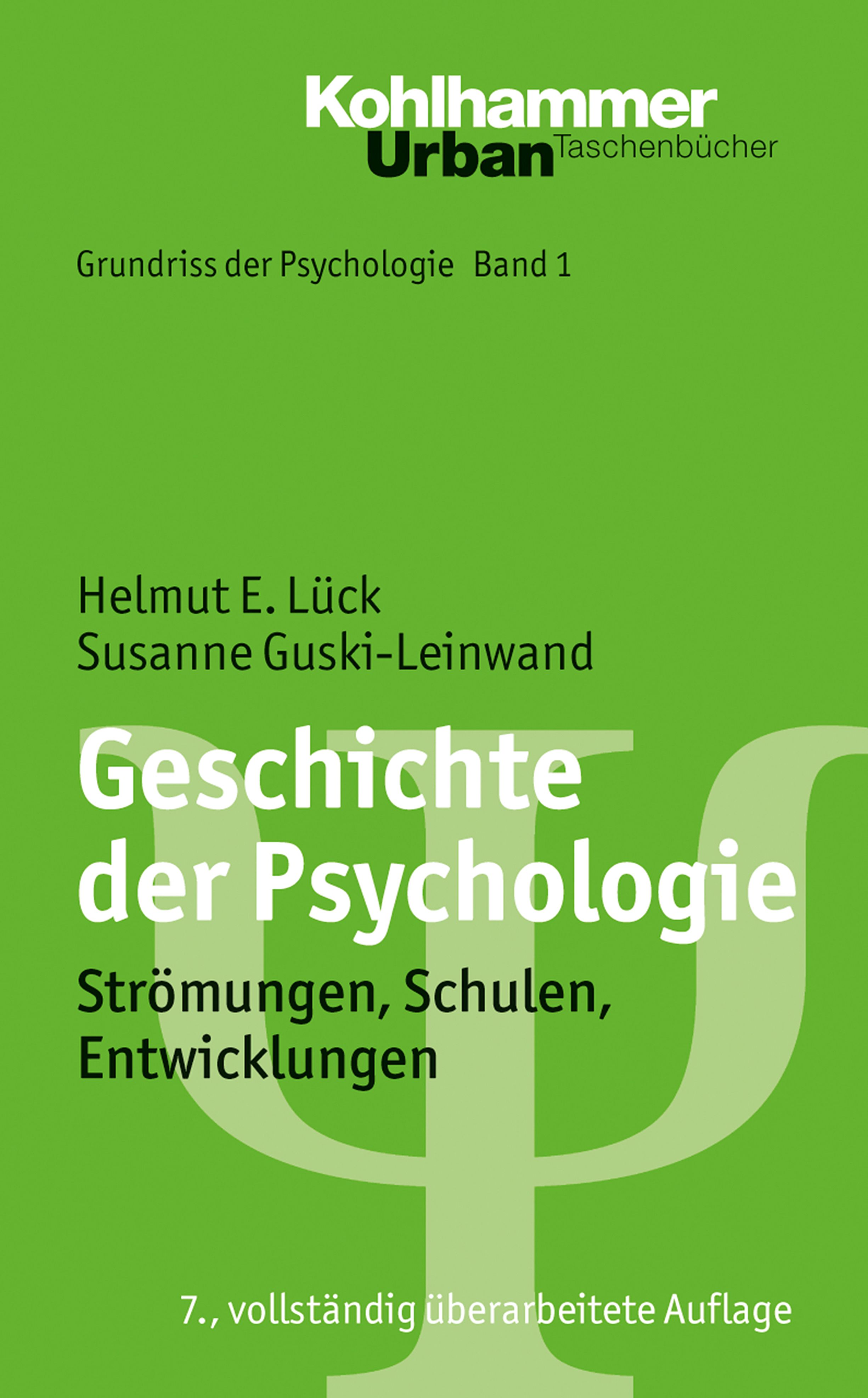 Grundriss der Psychologie / Geschichte der Psychologie