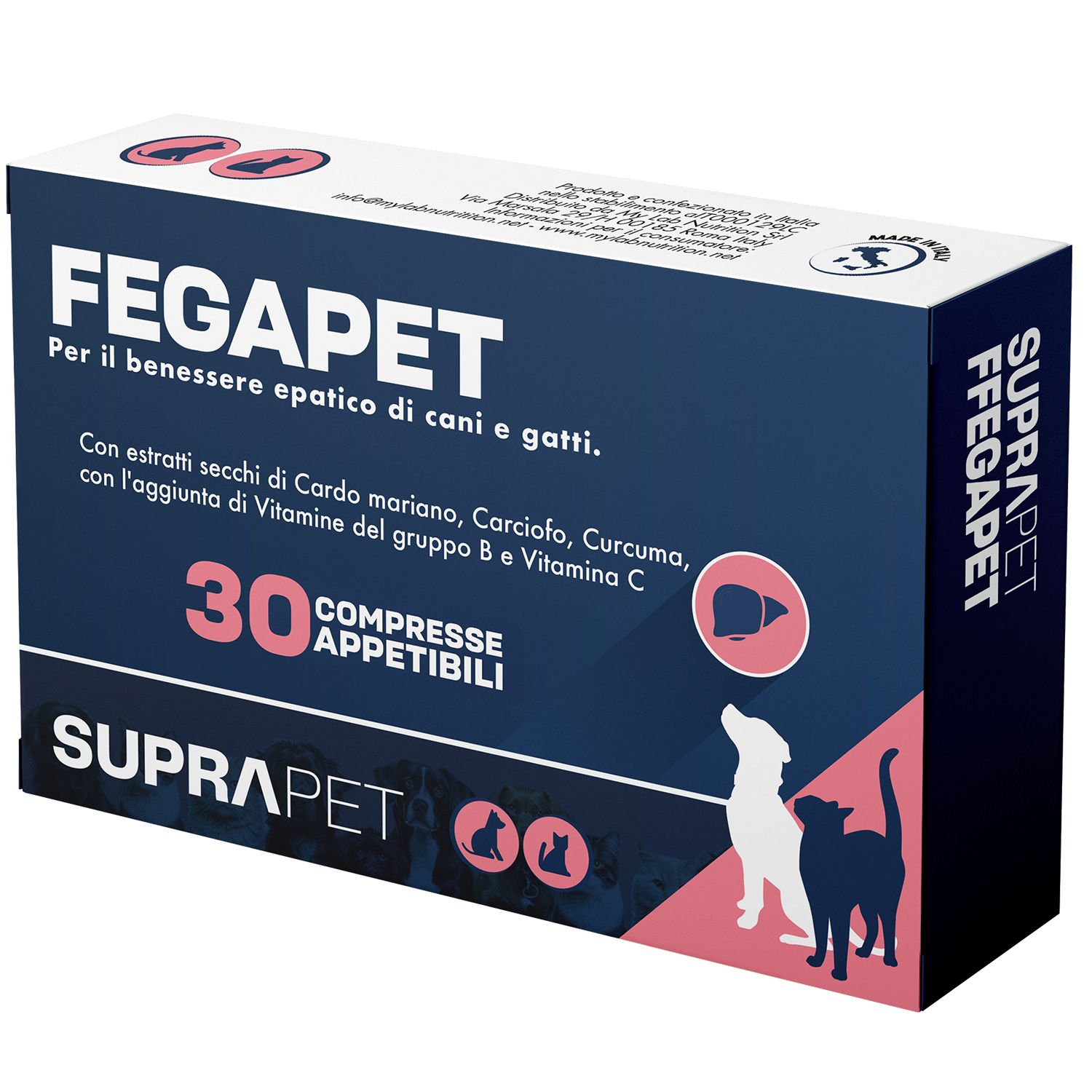 Suprapet Fegapet 30 compresse
