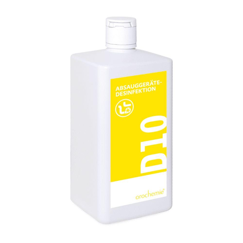 Orochemie D 10 Absauggerätedesinfektion 1 l Desinfektionslösung