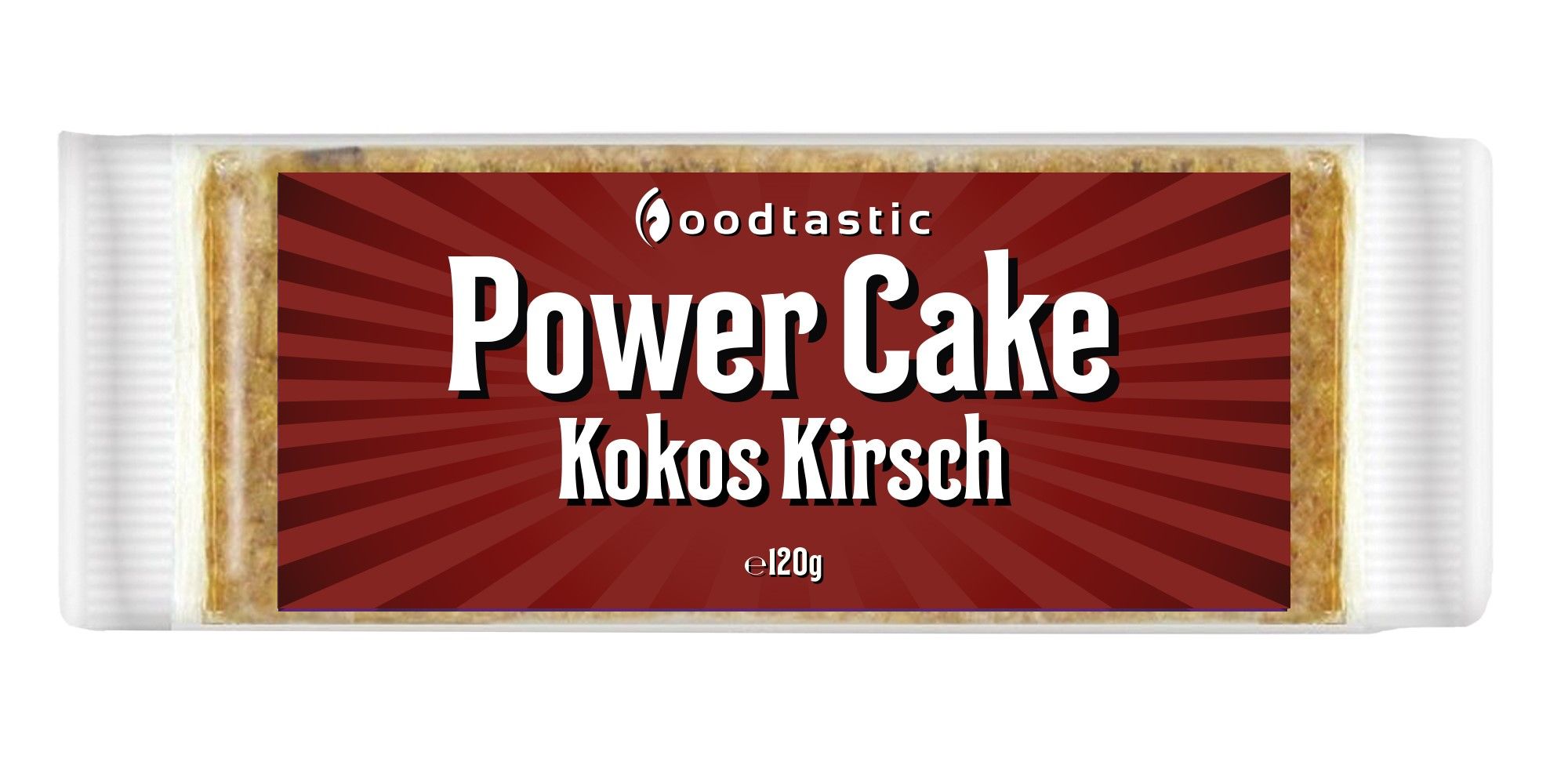 Foodtastic Power Cake Kokos Kirsch