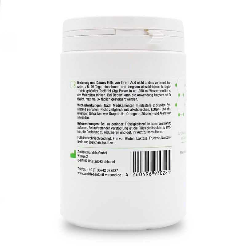 ZeoBent MED Pulver, Zeolith-Bentonit-Mischung
