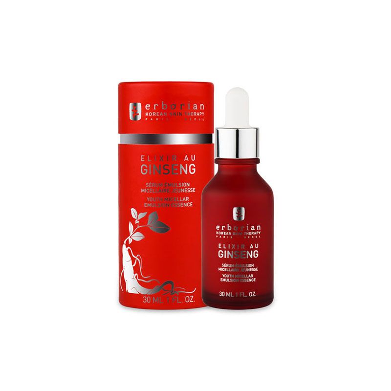 Erborian Korean Skin Therapy Paris Seoul Elixir au Ginseng