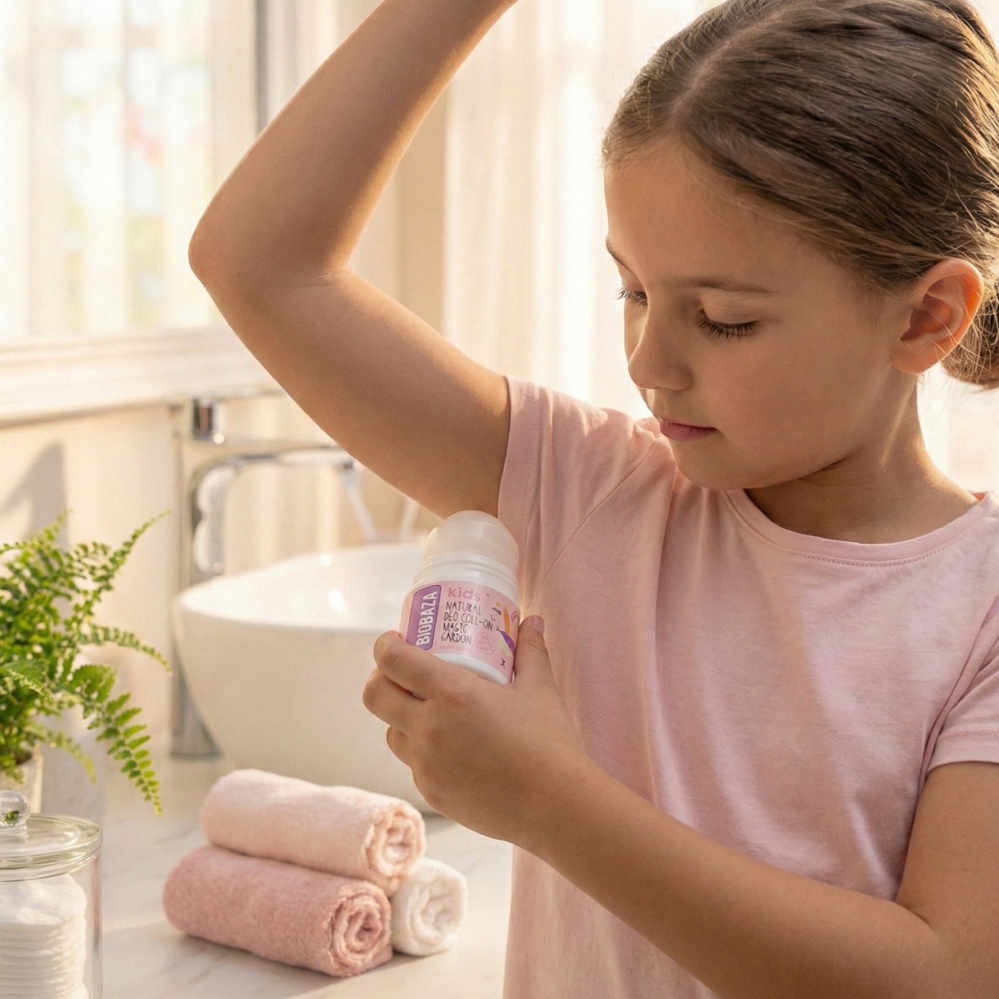 Biobaza Kids Deo Roll-on Magic Garden