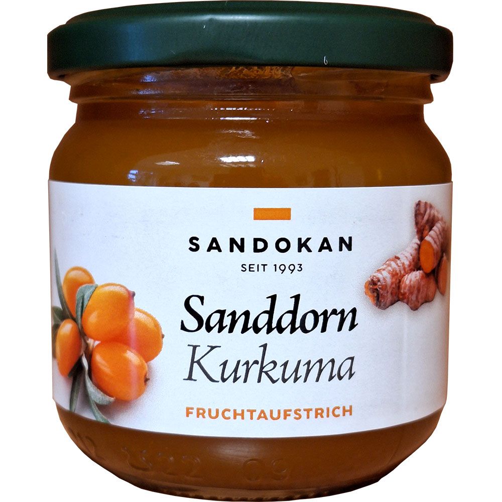 Fruchtaufstrich Sanddorn-Kurkuma