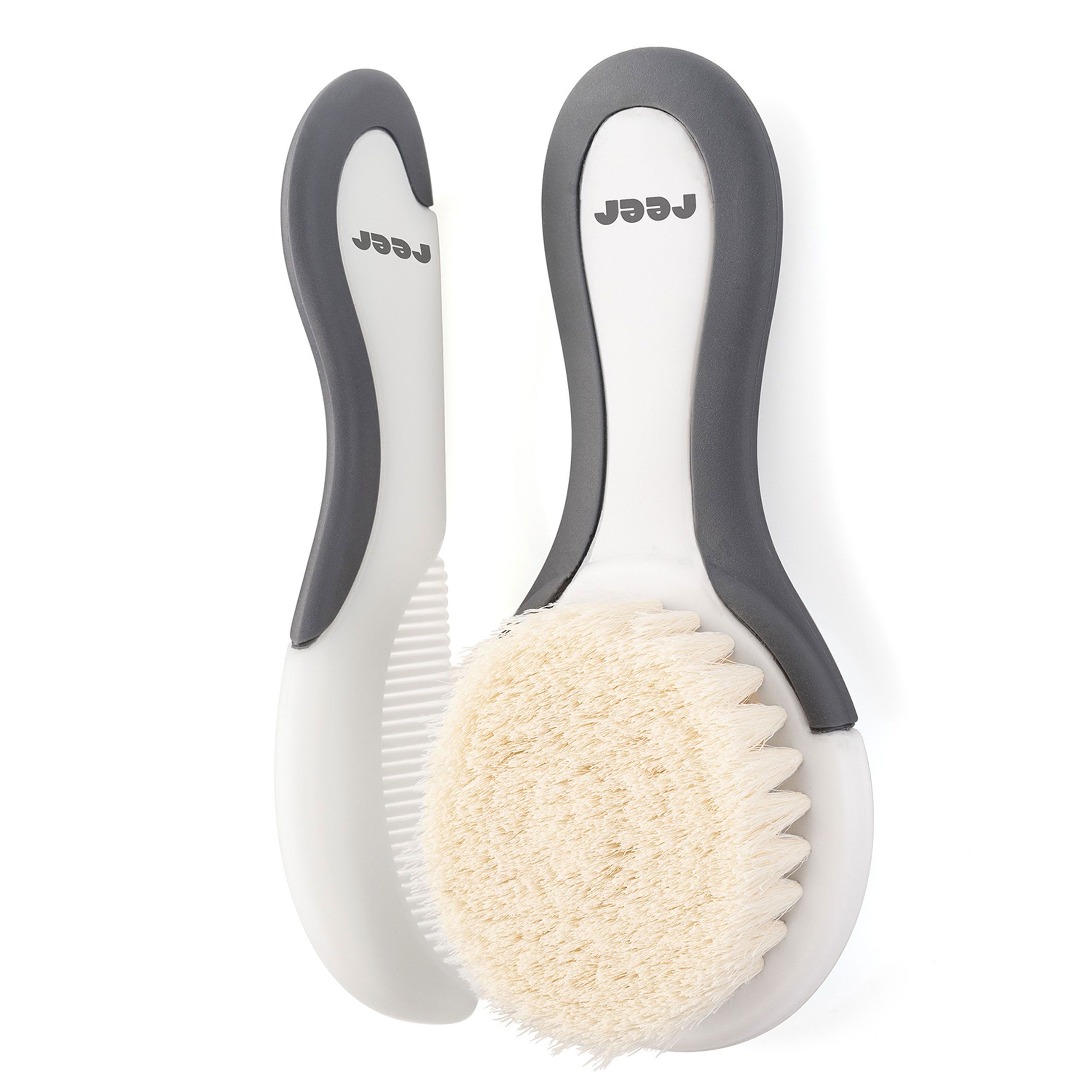 reer BabyCare Haarpflege-Set, 2-tlg., Bürste, Kamm, Haarbürste, Naturborsten 2 St
